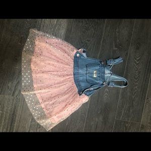 Osh Kosh overall dress